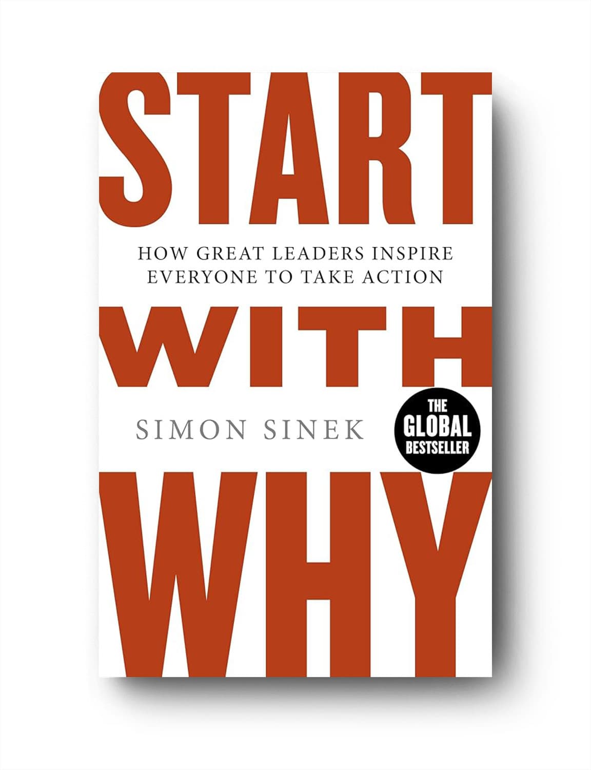 Start With Why — Simon Sinek (book cover)