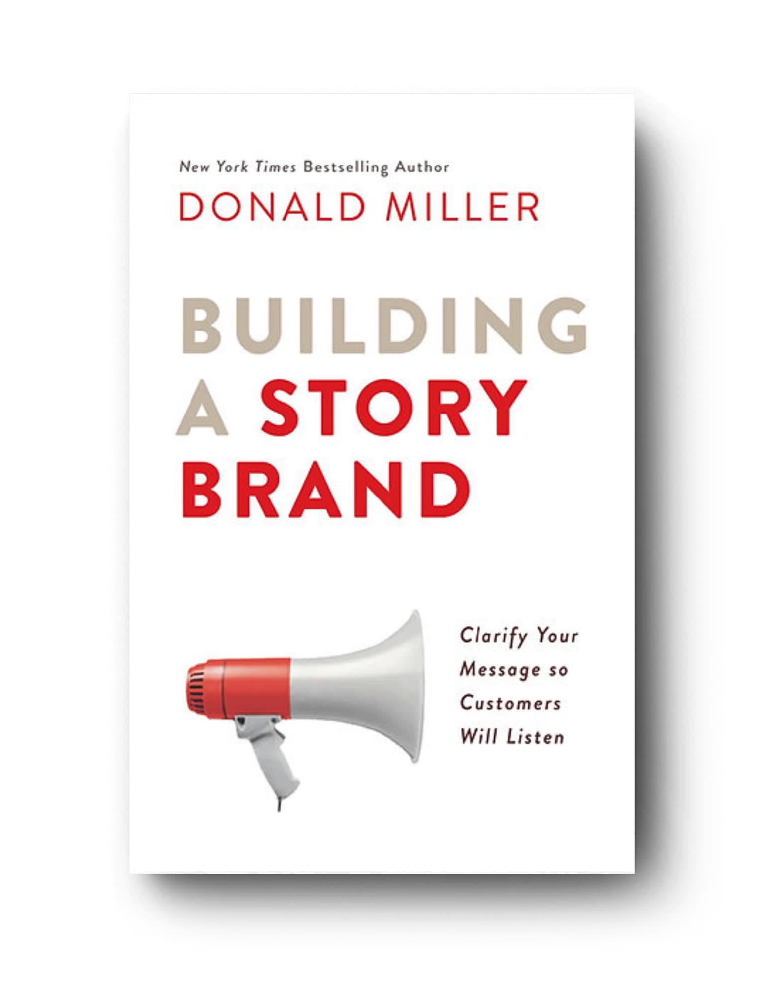 Building a StoryBrand — Donald Miller (book cover)