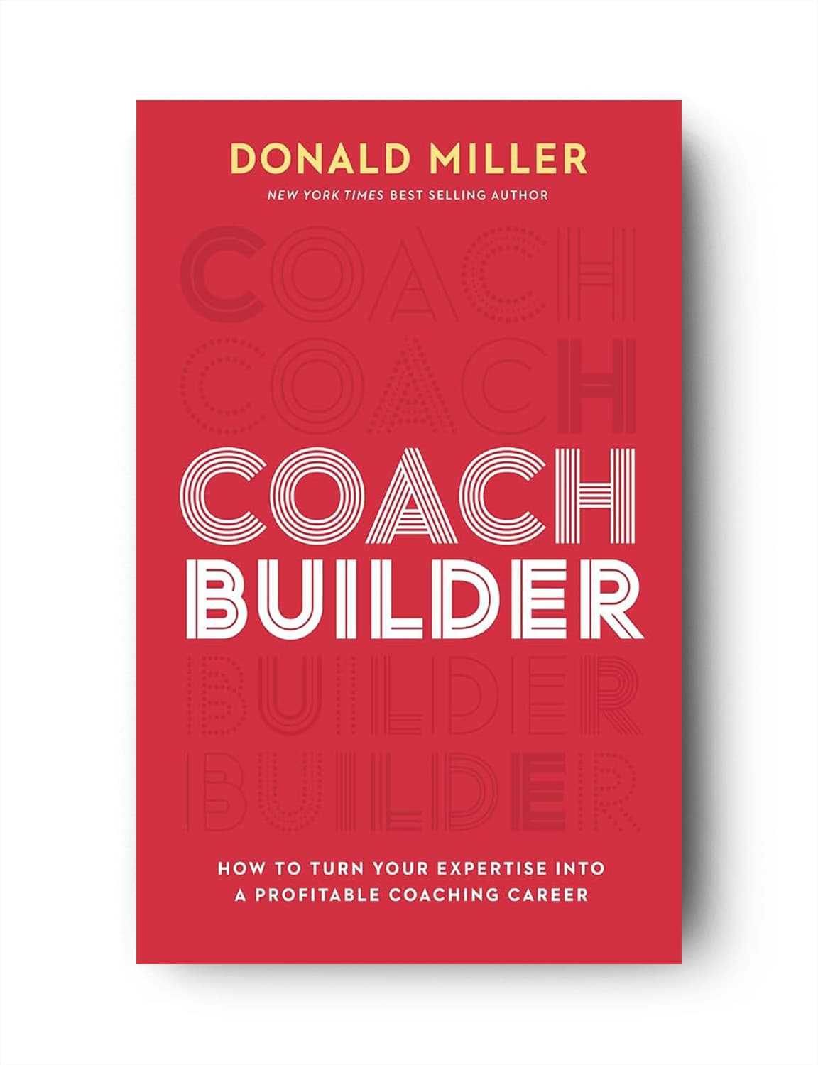 Coach Builder — Donald Miller (book cover)