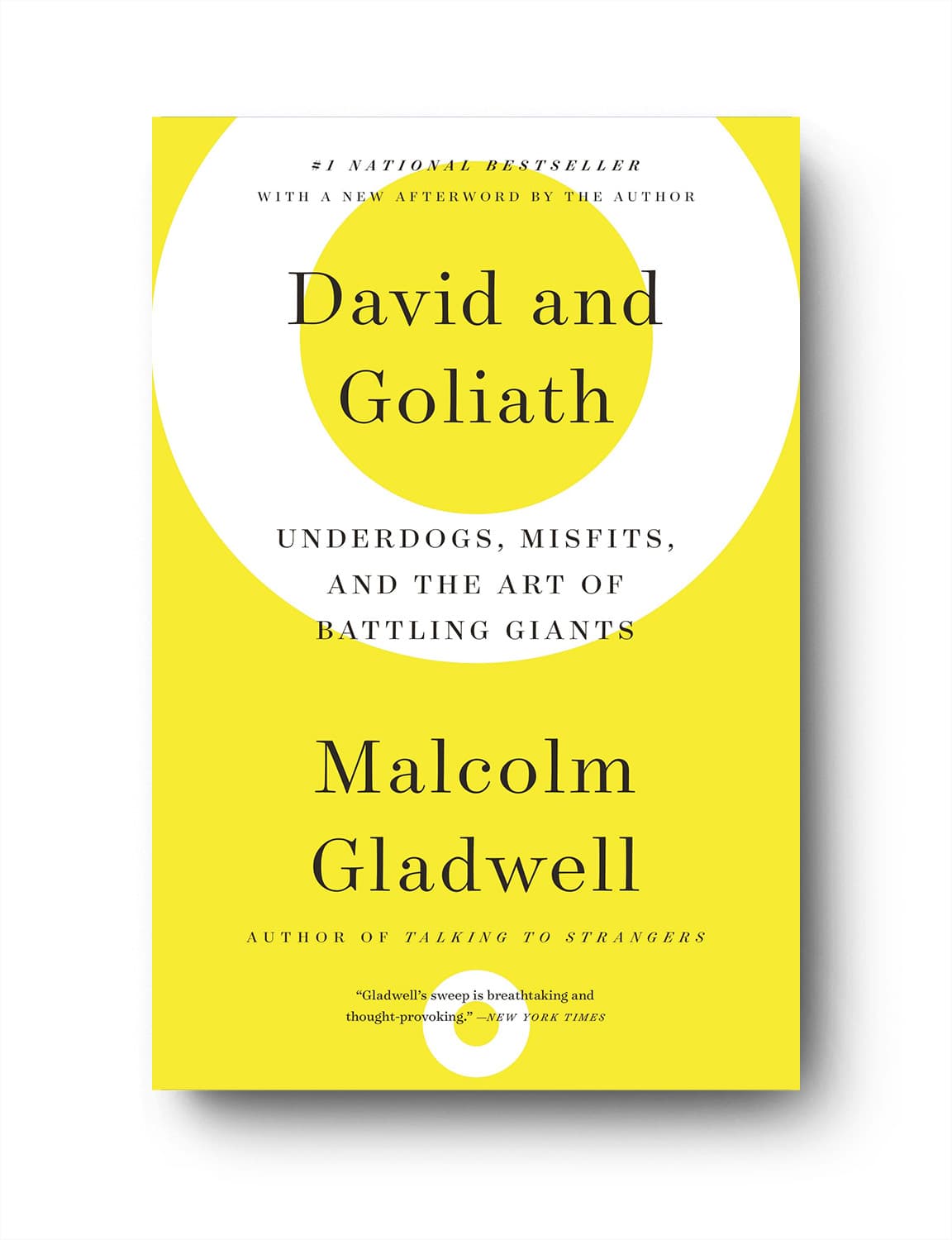 David and Goliath — Malcolm Gladwell (book cover)